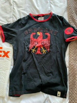 RARE KENVELO  GERMANY LIMITED EDITION T SHIRT SUPERSTARS FOOTBALL