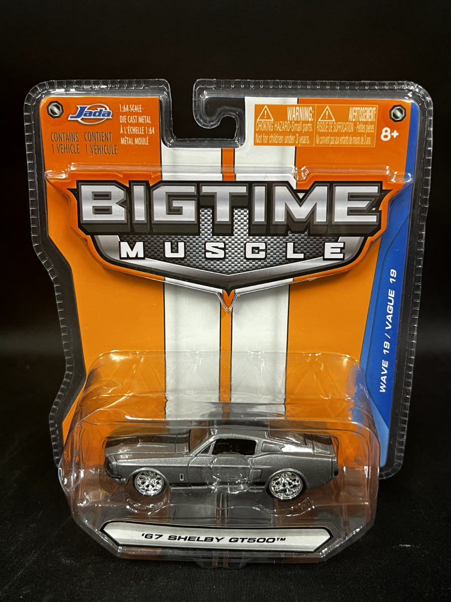 Jada Toys Big Time Muscle '69 Shelby GT-500 1/64 Diecast Car [Sealed!]