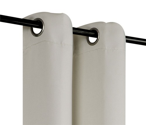 1 SET INSULATE THERMAL SHORT PANELS WINDOW CURTAIN BLACKOUT 100% PRIVACY 35" L - Picture 27 of 79