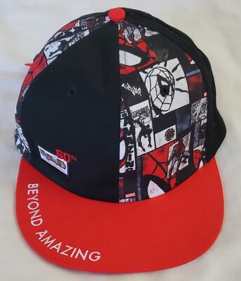 2022 Spider Man Hat 60th Anniversary Beyond Amazing Cap Designed Ashley Eckstein