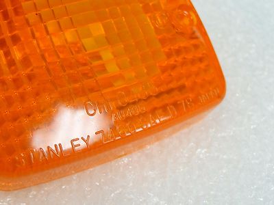 アミンヴイ・aminV Kawasaki NOS NEW 23048-1019 Amber Turn Signal Light Lens EX KZ ZX