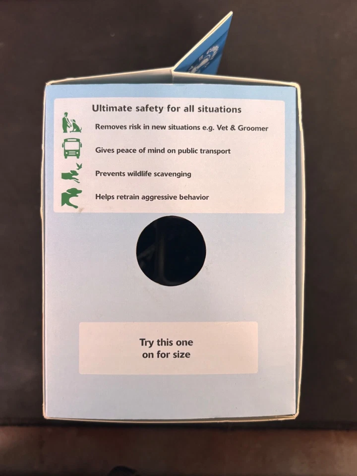 Bozal Baskerville Ultra para perros negro talla 3 perros medianos  Foto 3 de 4