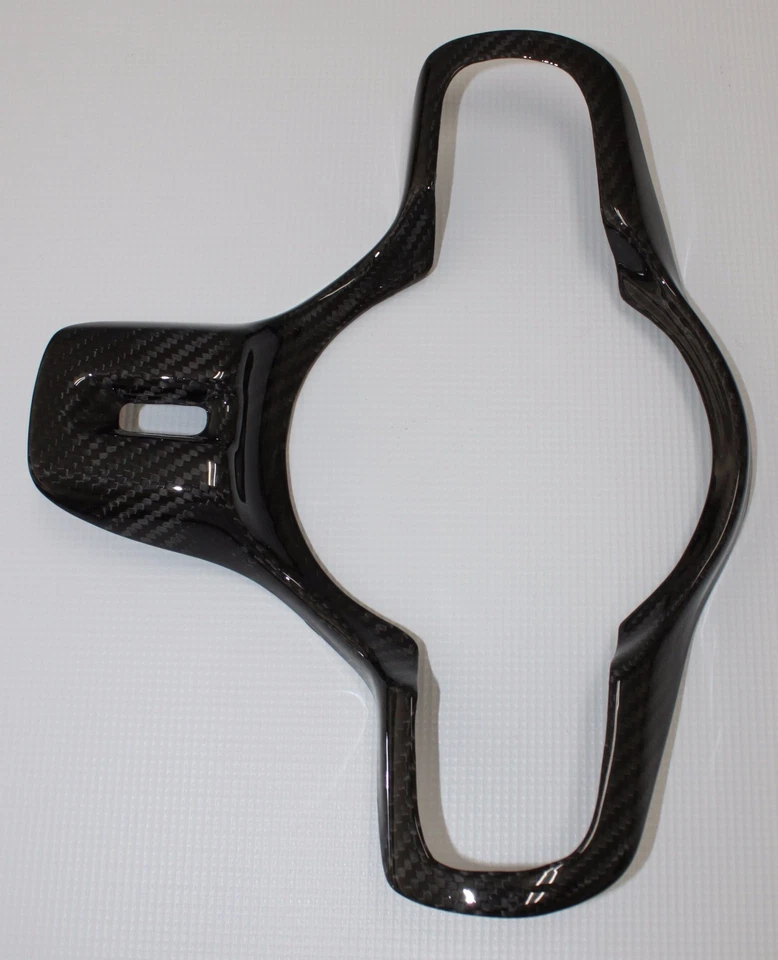 Mitsubishi Lancer Evolution / Evo X Steering Wheel Cover - 100% Carbon Fiber - Image 4 of 4