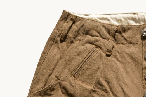 SAMURAI JEANS SJ48CP Heavy Chino Wide Trousers 15oz sulfur dyeing One Washed - Picture 11 of 16
