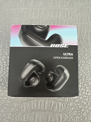 Bose Ultra Open-Ear True Wireless Bluetooth Open Earbuds (Black)