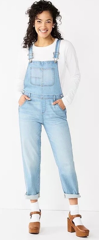 ●SINOON● 25SS Denim Overall Trendy-Bohemian-Womens-Cute-