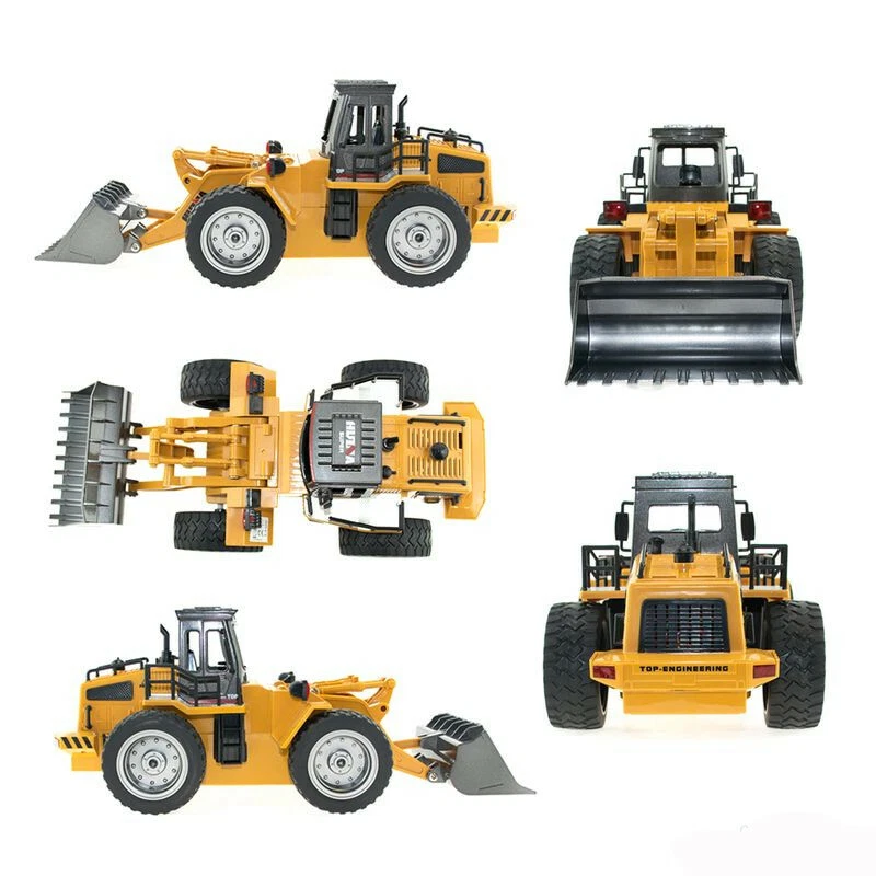 Pala Meccanica Ruspa Radiocomandata HuiNa 1520 Scala 1:18 6Ch 2.4 Ghz  - Immagine 4 di 4