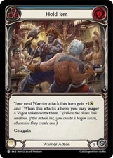 HOLD 'EM (BLUE) X3 *FAB HEAVY HITTERS*