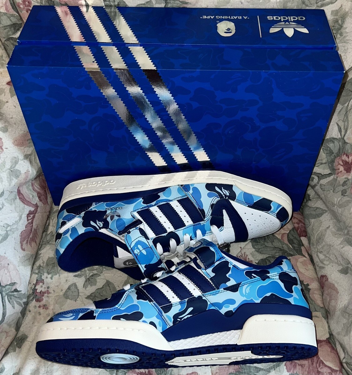 BAPE x adidas - Forum 84 Low - 30th Anniversary - Blue