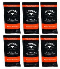 Kinder's Woodfired Chili Seasoning Mix 6 Pack