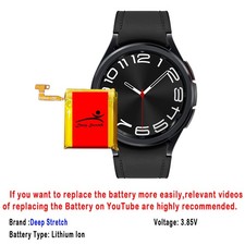 Deep Stretch 320mAh Grade A Battery for Samsung Galaxy Watch 6 Classic 43mm R955