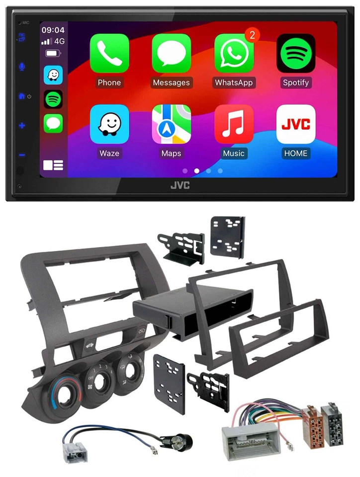 JVC Bluetooth 2DIN MP3 DAB USB Autoradio für Honda Fit 06-07 nur US-Importe - Bild 1 von 4