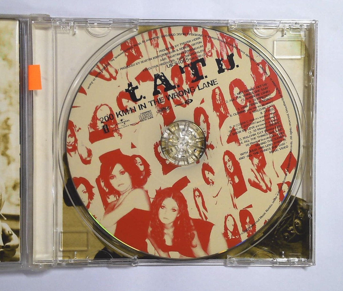 t.A.T.u. – 200 Km/H In The Wrong Lane UICS-1065 JAPAN CD | eBay