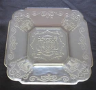 Yellow Lorain Basket 5 1/2" Sherbet Plate