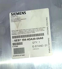 Siemens Module Rack 6ES7 194-4GA20-0AA0