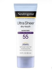 Neutrogena Ultra Sheer Dry-Touch Sunscreen Lotion SPF 55 3 oz