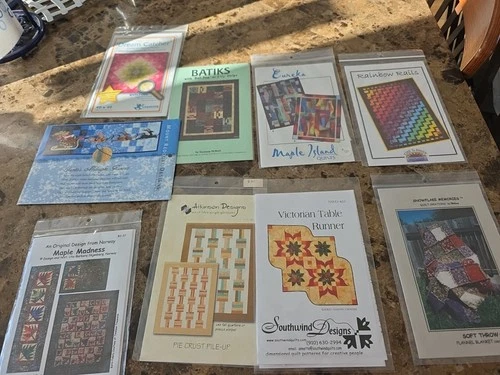 quilt pattern lot 9 See Photos