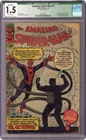 Amazing Spider-Man #3 CGC 1.5 QUALIFIED 1963 4362493001 1st app. Doctor Octopus