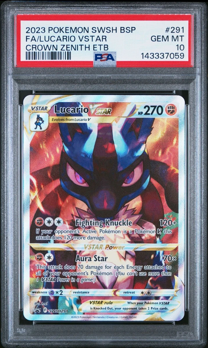 Pokémon Lucario Pokémon TCG Individual Collectible Card Game Cards