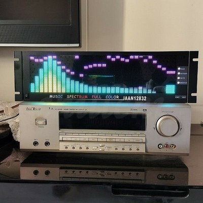 JAAN12832 Music   Full Color Rhythm Light Display With 3U Rack ot16 #jd