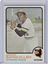 1973 Topps Baseball #250 Manny Sanguillen - Pittsburgh Pirates