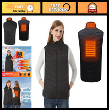 Heated Vest for Men Women - 9 Heating Zones, Lightweight Winter Jacket