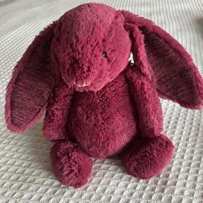 Jellycat Bashful Medium Sparkly Cassis Bunny. Rentner