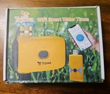 TRJZWA Sprinkler Timer WiFi Water Timer, Smart Wireless Hose Faucet Timer