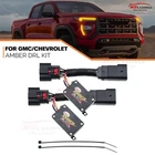 For 2023 2024 2025 2026 GMC Canyon LED Amber DRL kit Daytime Running Lights mod