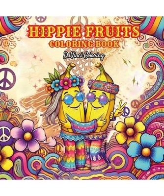 Hippie Fruits, Coloring, Davinci