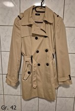 Damen Trenchcoat, Mantel, Jacke, beige, Größe 42