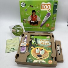 Leap Frog TAG Reading System Educational Ozzie and Mack Storybook w/ Purple Pen