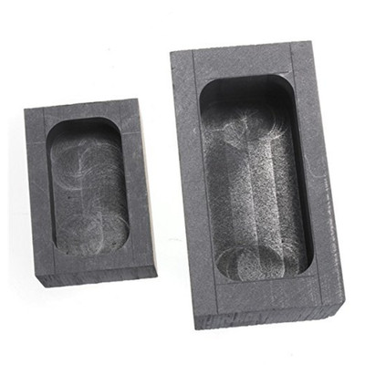 Graphitguss Schmelzbarren Form 100g Gold Silber Hochreine Ingot Schmuckguss Neu