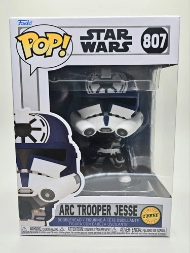 NEW Funko Pop! Vinyl: Star Wars - Arc Trooper Jesse CHASE #807