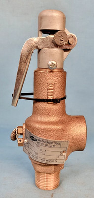 SPENCE STEAM SAFETY RELIEF VALVEM/N: 041DDA 3/4'' INLET 3/4'' OUTLET