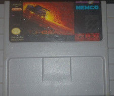 Top Gear 2 - Kemco Racing Game Cartridge for Nintendo SNES NTSC-U/C