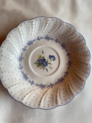Nikko 3 Unterteller 15 cm Vanessa Blue Peony Japan blaue Pfingstrose
