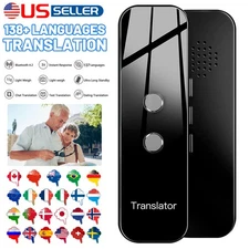 Portable Offline Voice Translator Smart 137 Languages Real Time Translate Device