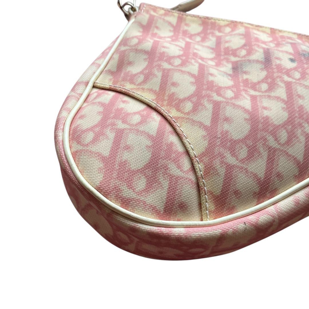 バッグ archive ChristianDior trotter saddle bag Christian Dior Saddle Bag Trotter Saddle Pouch Navy Shoulder