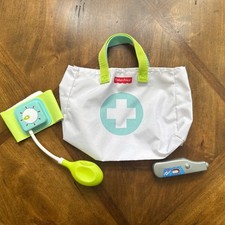 Fisher-Price Doctor Playset Medical Kit 2 Piece Toy Pretend Play Replacements