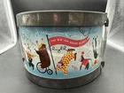 Vintage 1960s Chein Toy Drum, The Big Top Grand March, Tin Litho Drum No Sticks