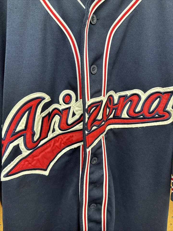 Camiseta de béisbol bordada Arizona Wildcats adulto 2XL Universidad de Arizona Foto 2 de 4