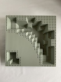 Vintage LEGO Baseplate Raised River 6024 for Enchanted Island Set 6278