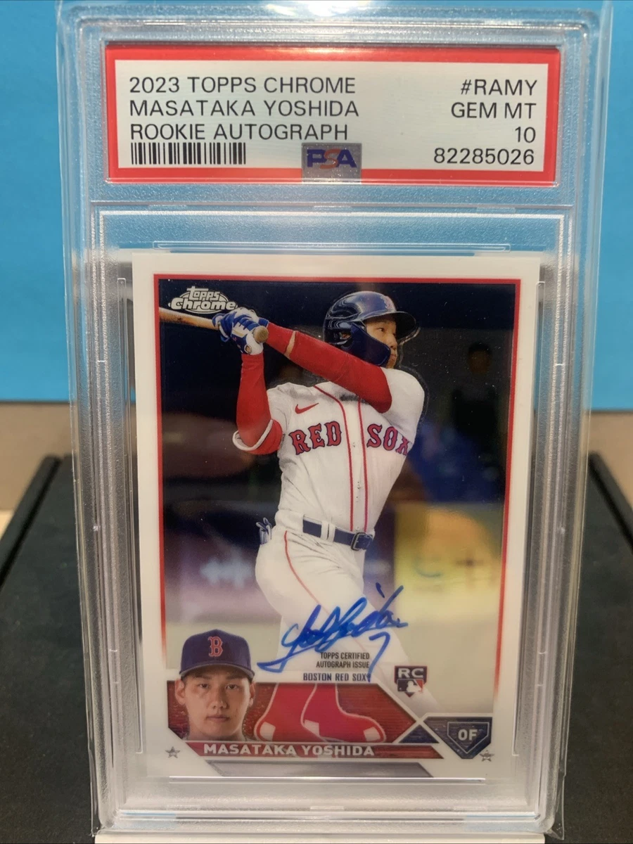 2023 Topps Chrome - Masataka Yoshida #RA-MY for sale | eBay