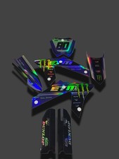 ETM RTR graphics kit decals  THICK AND HIGH GLOSS ..... HOLOGRAPHIC FINISH