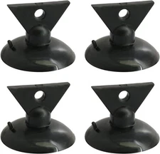 4PCS Suction Cup for Light Bulb Removal, Changer, Strong Black 