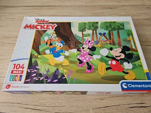 Puzzle Disney junior MICKEY - 104 pièces - Clementoni | eBay