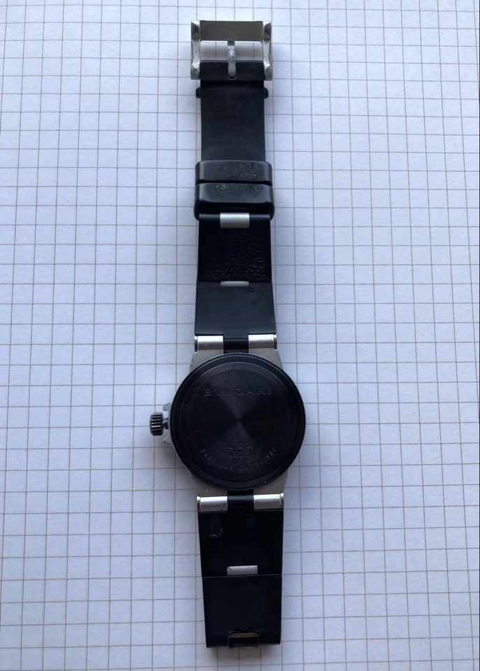 Bvlgari AL 32 TA  Date Quarts Men's Watch Working - Image 3 of 4