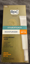 New RoC Hydration + Moisturizer w/ Sunscreen EXP 3/2028 Plump Wrinkles Lines