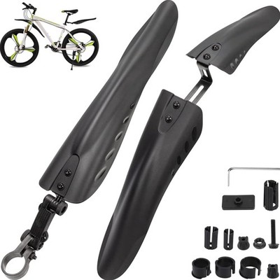 Fahrrad Schutzblech MTB 24-29 Zoll Kunststoff universal Schwarz Schutz vor Sc...
